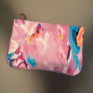 New Ipsy Abstract Print Zip Pouch - Women's Cosmetic Bag